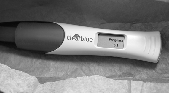 Positive pregnancy test